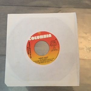 BRUCE SPRINGSTEEN 7”- HUNGRY HEART/HELP UP WITHOUT original 1980-Good condition-